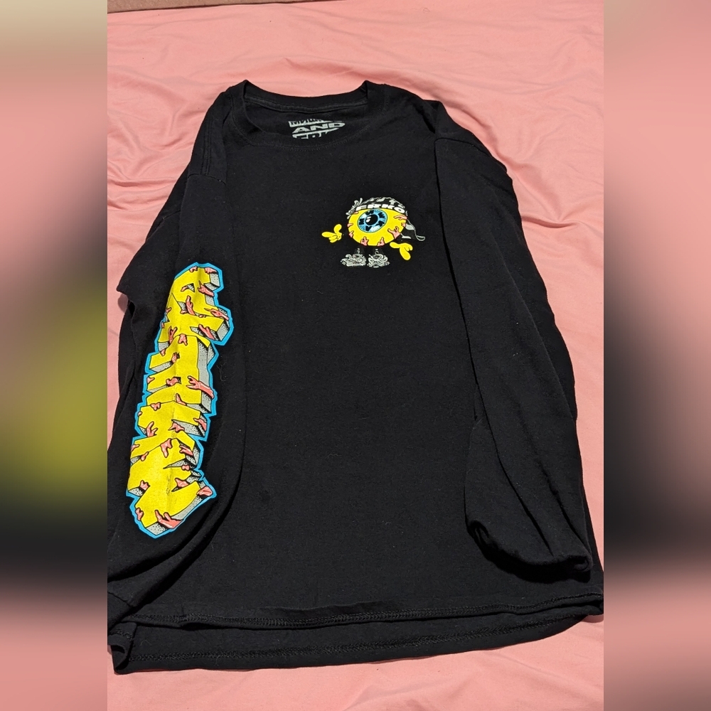 Mishka NYC (MNWKA) Medium Black FNKO Long Sleeve